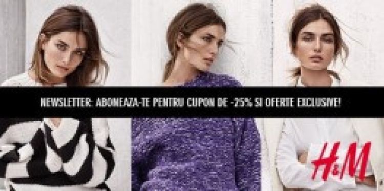 (P) Reduceri si oferte exclusive la un click distanta, cu H&M!