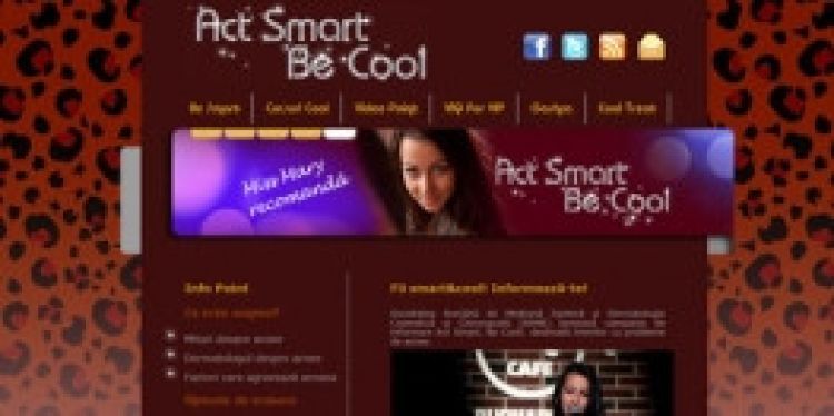 Act smart, be cool! - campanie de informare pentru tineri