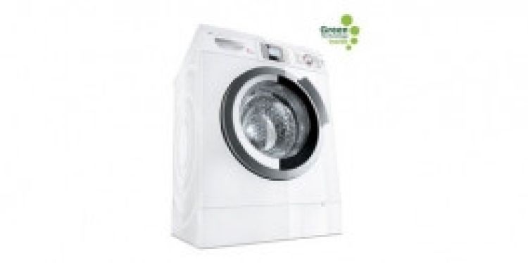 (P)Bosch EcoLogixx 8 i-DOS - Masina de spalat rufe inteligenta care dozeaza automat cantitatea optima de detergent si balsam de rufe