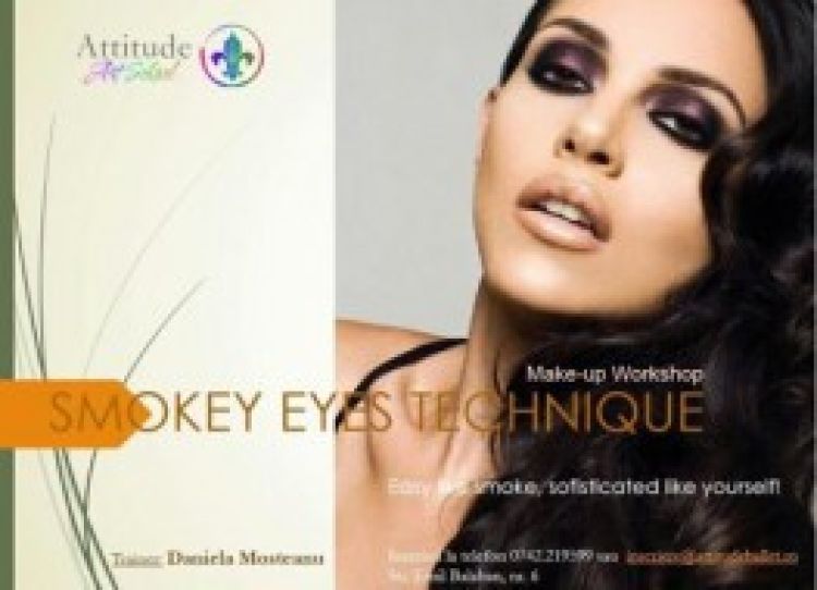 Workshop de make-up cu Dana Mosteanu