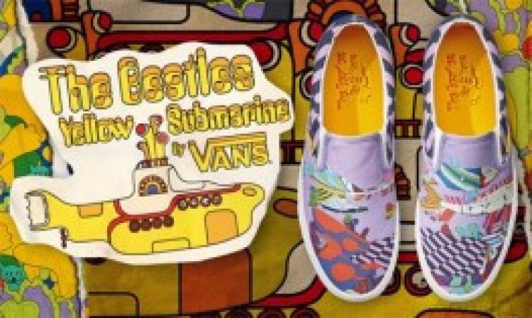Vans colaboreaza cu Beatles pentru o colectie capsula cu Yellow Submarine!