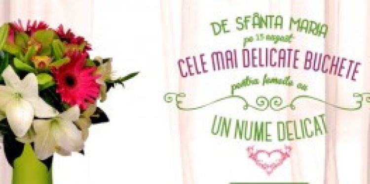 Cadouri florale de Sfanta Maria