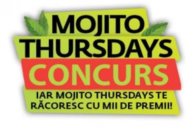 Mojito Thursdays si preturi zambitoare