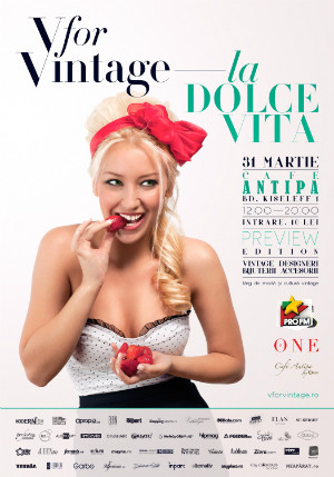 v for vintage La Dolce Vita