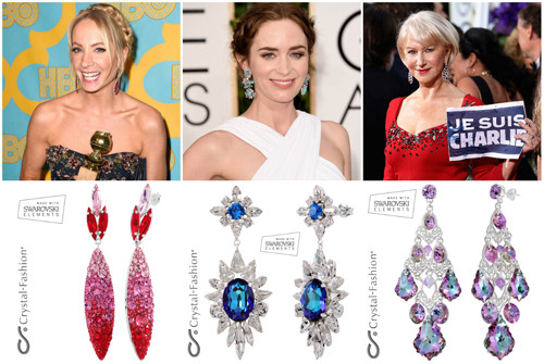 Ce bijuterii au purtat vedetele la Golden Globes
