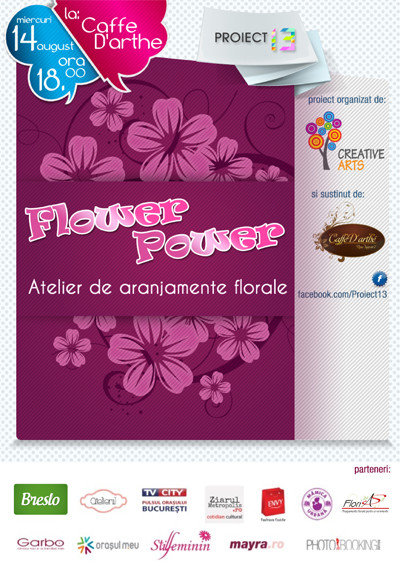 Flower power - Atelier de aranjamente florale