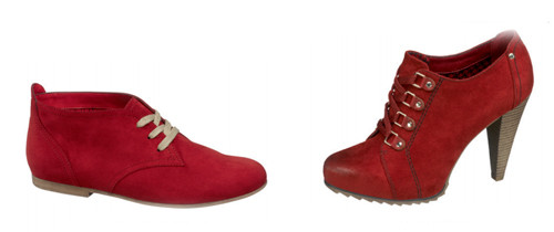 pantofi rosii